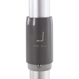 76576 ΟΜΠΡΕΛΑ ΕΠΑΓΓΕΛΜΑΤΙΚΗ GLADELL Φ3,00μ HM6603.01 ΓΚΡΙ ΠΑΝΙ-ΑΝΟΔΙΩΜΕΝΟ ΑΛΟΥΜΙΝΙΟ