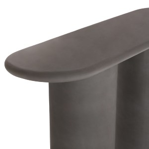 76648 ΚΟΝΣΟΛΑ KENJI HM6584.01 FIBER CEMENT ΣΕ ΓΚΡΙ--140x40x78Υεκ.