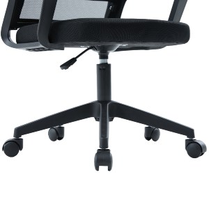 76787 ΚΑΡΕΚΛΑ ΓΡΑΦΕΙΟΥ VELOCITY HM1229.01 ΜΑΥΡO MESH & PP 61x62x123Υεκ