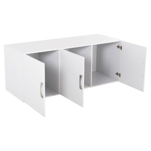 76881 ΣΕΤ ΚΡΕΒΑΤΟΚΑΜΑΡΑΣ 6ΤΜΧ CARLY HM10884.05 ΜΕΛΑΜΙΝΗ ΛΕΥΚΗ-ΥΦΑΣΜΑ ΓΚΡΙ