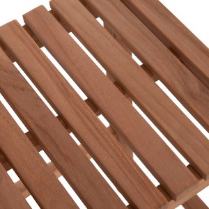 76896 ΣΕΤ ΤΡΑΠΕΖΙ ΜΕ 4 ΣΚΑΜΠΟ ΜΠΑΡ NIKOL HM10916 ΞΥΛΟ TEAK ΣΕ ΦΥΣΙΚΟ ΧΡΩΜΑ