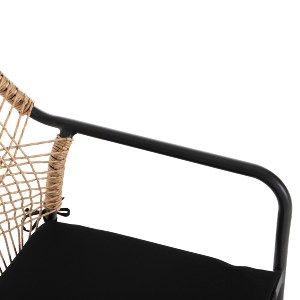 76897 ΣΕΤ ΤΡΑΠΕΖΑΡΙΑΣ 5ΤΜΧ OFER HM21005.01 ΚΑΡΕΚΛΕΣ ΑΛΟΥΜ. & ΜΕΤΑΛ.ΤΡΑΠΕΖΙ 150x90εκ--ΓΚΡΙ