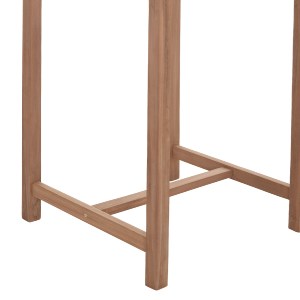 76910 ΣΕΤ ΤΡΑΠΕΖΙ ΜΕ 2 ΣΚΑΜΠΟ ΜΠΑΡ PRESSCOT HM10918 ΞΥΛΟ TEAK ΣΕ ΦΥΣΙΚΟ ΧΡΩΜΑ