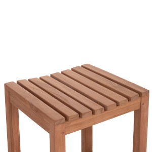 76910 ΣΕΤ ΤΡΑΠΕΖΙ ΜΕ 2 ΣΚΑΜΠΟ ΜΠΑΡ PRESSCOT HM10918 ΞΥΛΟ TEAK ΣΕ ΦΥΣΙΚΟ ΧΡΩΜΑ