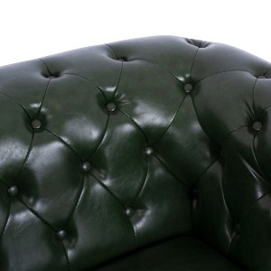 76930 ΣΕΤ ΣΑΛΟΝΙ 3ΤΜΧ MOBAR HM10912.08 PU ΔΕΡΜΑ Τ.CHESTERFIELD ΚΥΠΑΡΙΣΣΙ