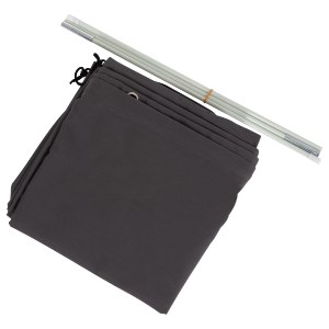76931 ΚΑΛΥΜΜΑ 3X3m ΓΙΑ ΟΜΠΡΕΛΑ HM6622.01 - SPUN POLYESTER ΣΕ ΓΚΡΙ
