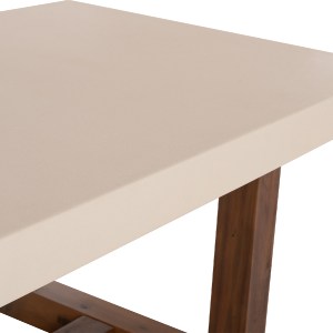 77045 ΤΡΑΠΕΖΙ ΤΡΑΠΕΖΑΡΙΑΣ FIBER CEMENT & ΞΥΛΟ ΑΚΑΚΙΑΣ ASTOR HM6572.02 ΜΠΕΖ 240x100x75Υεκ