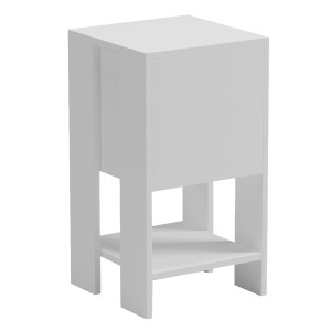 77067 ΚΟΜΟΔΙΝΟ ARGUS HM18378.02 ΜΕΛΑΜΙΝΗ ΣΕ ΛΕΥΚΟ 30x30x55Υεκ.