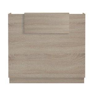 77075 ΓΡΑΦΕΙΟ ΥΠΟΔΟΧΗΣ (RECEPTION) BARRY HM2152.01 ΜΕΛΑΜΙΝΗ ΣΕ SONAMA 120x70x110Υεκ.
