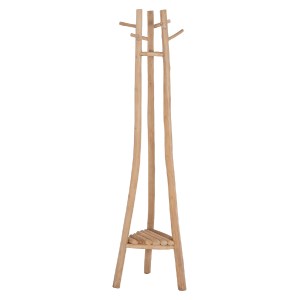 77128 ΚΑΛΟΓΕΡΟΣ ΜΕ 3 ΚΟΛΩΝΕΣ TRIDEM HM4881 ΞΥΛΟ TEAK ΣΕ ΦΥΣΙΚΟ 52x52x200Υεκ.