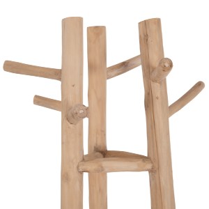 77128 ΚΑΛΟΓΕΡΟΣ ΜΕ 3 ΚΟΛΩΝΕΣ TRIDEM HM4881 ΞΥΛΟ TEAK ΣΕ ΦΥΣΙΚΟ 52x52x200Υεκ.