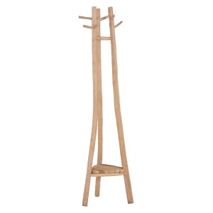 77128 ΚΑΛΟΓΕΡΟΣ ΜΕ 3 ΚΟΛΩΝΕΣ TRIDEM HM4881 ΞΥΛΟ TEAK ΣΕ ΦΥΣΙΚΟ 52x52x200Υεκ.
