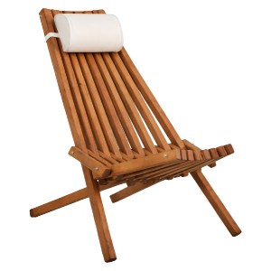 77186 ΠΟΛΥΘΡΟΝΑ LOUNGE ΜΕ ΜΑΞΙΛΑΡΑΚΙ ΠΤΥΣΣΟΜΕΝΗ SHIGAN HM6530 ΞΥΛΟ ΑΚΑΚΙΑΣ 88x59x82.5Υεκ
