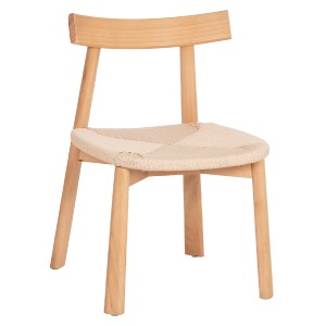 77245 KΑΡΕΚΛΑ ΤΡΑΠΕΖΑΡΙΑΣ OSORIO HM18335.01 RUBBERWOOD & ΣΧΟΙΝΙ ΣΕ ΦΥΣΙΚΟ 51x55x74Υεκ