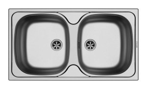 alpha-100139501-738 ΝΕΡΟΧΥΤΗΣ 2B BRADFORD PYRAMIS 78X43.5CM ΕΝΘΕΤΟΣ ΜΕ ΔΥΟ ΓΟΥΡΝΕΣ