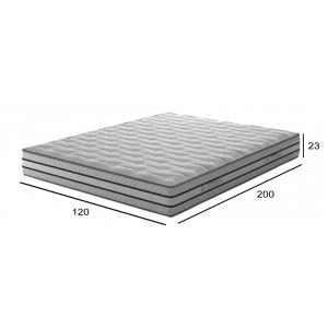 alpha-CHI-112266-204012 ΣΤΡΩΜΑ VELVET 3D ΗΜΙΔΙΠΛΟ (CHIC STROM) 120X200X23CM