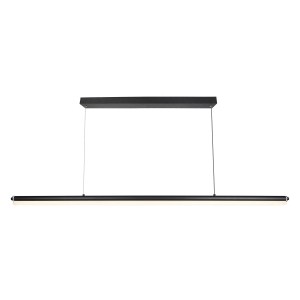 alpha-DD-LM-0044-900-4053 ΚΡΕΜΑΣΤΟ ΦΩΤΙΣΤΙΚΟ LED 19W 3000K 2090LM ΜΑΥΡΟ 90X5.5X100CM