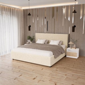 alpha-GR-BILL16-Q02-15054 ΚΡΕΒΑΤΙ BILLY ΜΠΕΖ ΜΠΟΥΚΛΕ 160X200CM