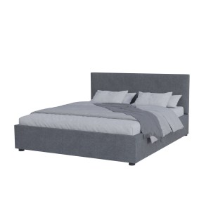 alpha-GR-BILL18-M14-2958470 ΚΡΕΒΑΤΙ BILLY ΓΚΡΙ 180X200CM
