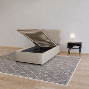 alpha-GR-BILL90-M01-2142125 ΚΡΕΒΑΤΙ BILLY ΜΠΕΖ 90X200CM