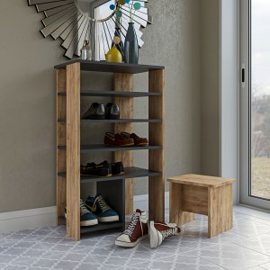 alpha-GR-BRADLEY-9427 ΠΑΠΟΥΤΣΟΘΗΚΗ BRADLEY ΧΡΥΣΟ ΔΡΥΣ-ΑΝΘΡΑΚΙ