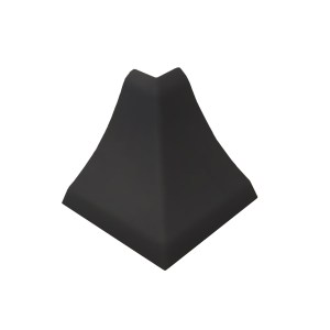 alpha-GR-COROUT201BLACK-14881 ΓΩΝΙΑ ΕΞΩΤΕΡΙΚΗ ΑΡΜΟΚΑΛΥΠΤΡΟΥ ΜΑΥΡΗ 4X2.5X4CM