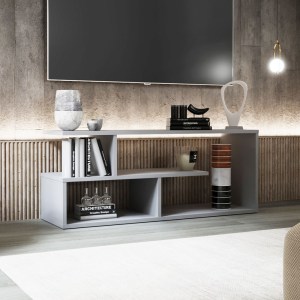 alpha-GR-EDENTV-3-14043 ΕΠΙΠΛΟ TV EDEN ΓΚΡΙ 100X29.6X40CM