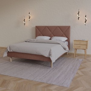 alpha-GR-FORT16-M05-12670 ΚΡΕΒΑΤΙ FORTUNA ΤΕΡΑΚΟΤΑ 160X200CM