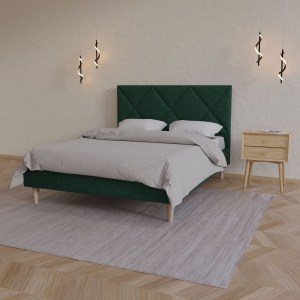 alpha-GR-FORT16-M08-12671 ΚΡΕΒΑΤΙ FORTUNA ΚΥΠΑΡΙΣΣΙ 160X200CM