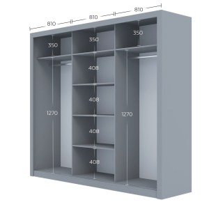 alpha-GR-GRAND-3-2957317 ΝΤΟΥΛΑΠΑ GRANDIO ΓΚΡΙ 250X60X215CM