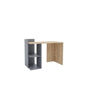 alpha-GR-IRIS-2957617 ΓΡΑΦΕΙΟ IRIS ΓΡΑΦΙΤΗ-ΧΡΥΣΟ ΔΡΥΣ 112X55X85CM