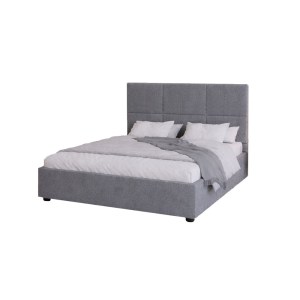 alpha-GR-LIAN16-M14-2958429 ΚΡΕΒΑΤΙ LANOTTA ΓΚΡΙ 160X200CM