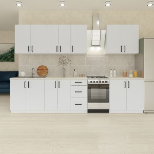 alpha-GR-LIANA260W-14906 ΚΟΥΖΙΝΑ LIANA 8 ΤΕΜΑΧΙΩΝ ΛΕΥΚΗ