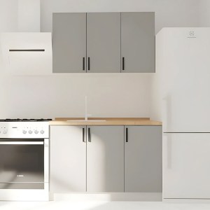 alpha-GR-MODESTSET22GR-15061 ΚΟΥΖΙΝΑ MODEST ΣΕΤ 4 ΚΟΥΤΙΩΝ ΓΚΡΙ ΑΝΩ ΚΟΥΤΙΑ 120CM ΚΑΤΩ 120CM