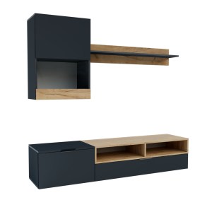 alpha-GR-MOROCCO-2-2316432 ΣΥΝΘΕΣΗ ΤΗΛΕΟΡΑΣΗΣ MOROCCO ΑΝΘΡΑΚΙ-ΧΡΥΣΟ ΔΡΥΣ 175X39X113.5CM