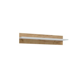 alpha-GR-MORSHE-1-15042 ΚΡΕΜΑΣΤΟ ΡΑΦΙ MOROCCO ΛΕΥΚΟ-ΧΡΥΣΟ ΔΡΥΣ 120X20X20CM