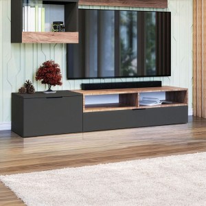 alpha-GR-MORTV-2-2958641 ΕΠΙΠΛΟ TV MOROCCO ΑΝΘΡΑΚΙ-ΧΡΥΣΟ ΔΡΥΣ 175X39X35CM