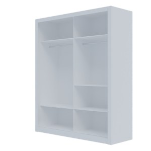 alpha-GR-REFL-1-2957395 ΝΤΟΥΛΑΠΑ REFLEX ΛΕΥΚΗ 180X60X215CM