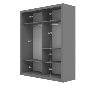 alpha-GR-REFL-2957393 ΝΤΟΥΛΑΠΑ REFLEX ΣΟΝΟΜΑ 180X60X215CM