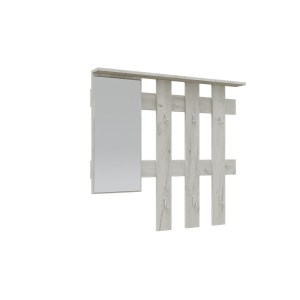 alpha-GR-RENOSETB-1-2957634 ΣΕΤ ΕΙΣΟΔΟΥ RENO-B ΛΕΥΚΟ 160X32X200CM
