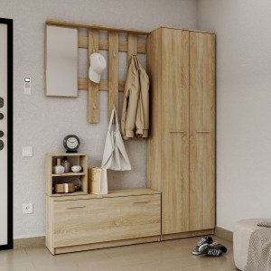 alpha-GR-RENOSETB-14736 ΣΕΤ ΕΙΣΟΔΟΥ RENO-B ΣΟΝΟΜΑ 160X32X200CM