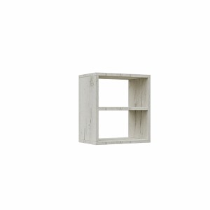 alpha-GR-RENOSHEL-1-14727 ΚΡΕΜΑΣΤΟ ΡΑΦΙ SHELF ΛΕΥΚΟ 33X20X36CM