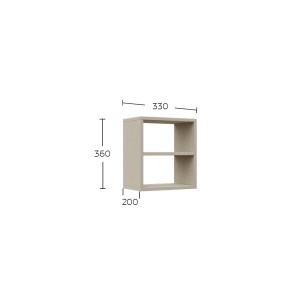 alpha-GR-RENOSHEL-2-2957604 ΚΡΕΜΑΣΤΟ ΡΑΦΙ SHELF CASHMERE 33X20X36CM