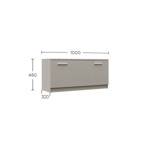 alpha-GR-RENOSHOE-2-2957610 ΠΑΠΟΥΤΣΟΘΗΚΗ RENO CASHMERE 100X32X46CM