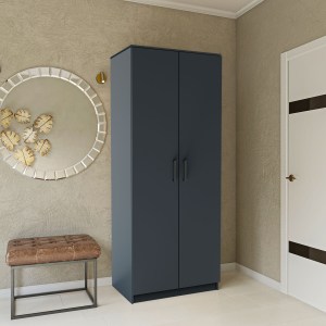 alpha-GR-SIM2D-2-9614 ΝΤΟΥΛΑΠΑ ΔΙΦΥΛΛΗ SIMPLE ΓΡΑΦΙΤΗΣ 80X52X205CM