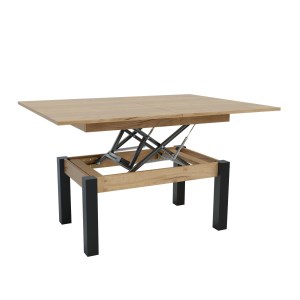 alpha-GR-TRANSFORMTAB-2-828305 ΤΡΑΠΕΖΙ ΣΑΛΟΝΙΟΥ TRANSFORMER ΧΡΥΣΟ ΔΡΥΣ 90X60X50CM