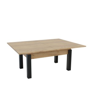 alpha-GR-TRANSFORMTAB-2-828306 ΤΡΑΠΕΖΙ ΣΑΛΟΝΙΟΥ TRANSFORMER ΧΡΥΣΟ ΔΡΥΣ 90X60X50CM