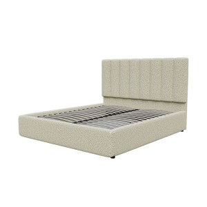 alpha-GR-UNON16-Q02-2958743 ΚΡΕΒΑΤΙ UNONA ΜΠΕΖ ΜΠΟΥΚΛΕ 160X200CM