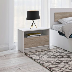 alpha-GR-VIVABEDSIDE-1-9551 ΚΟΜΟΔΙΝΟ VIVA ΛΕΥΚΟ-ΣΟΝΟΜΑ 50X36X41CM