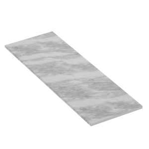 alpha-GR-WT07VENATO-4202 ΠΑΓΚΟΣ ΚΟΥΖΙΝΑΣ ΛΕΥΚΟ ΜΑΡΜΑΡΟ 180X60X2.8CM